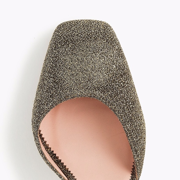 NEW J.CREW Harlow ankle-strap pumps in gold - Picture 3 of 6